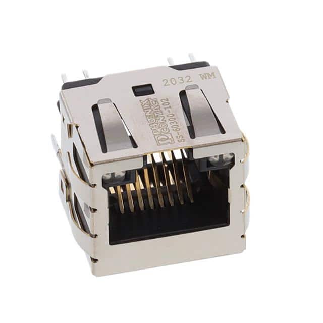 SS-60300-103 MOD JACK HRZ 10G W/LEDS