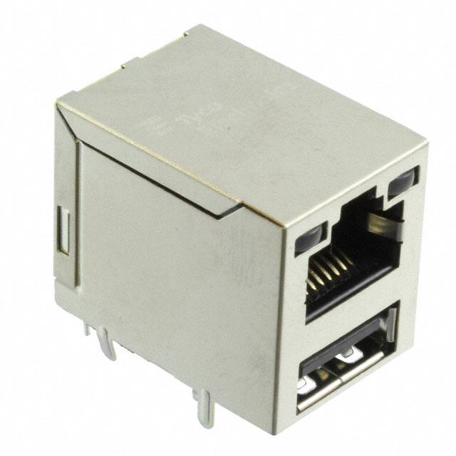 4-1775855-1 CONN MOD JACK 8P8C R/A SHIELDED