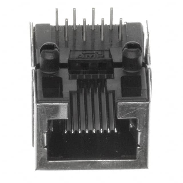 106066-2 CONN MOD JACK 8P8C R/A SHIELDED