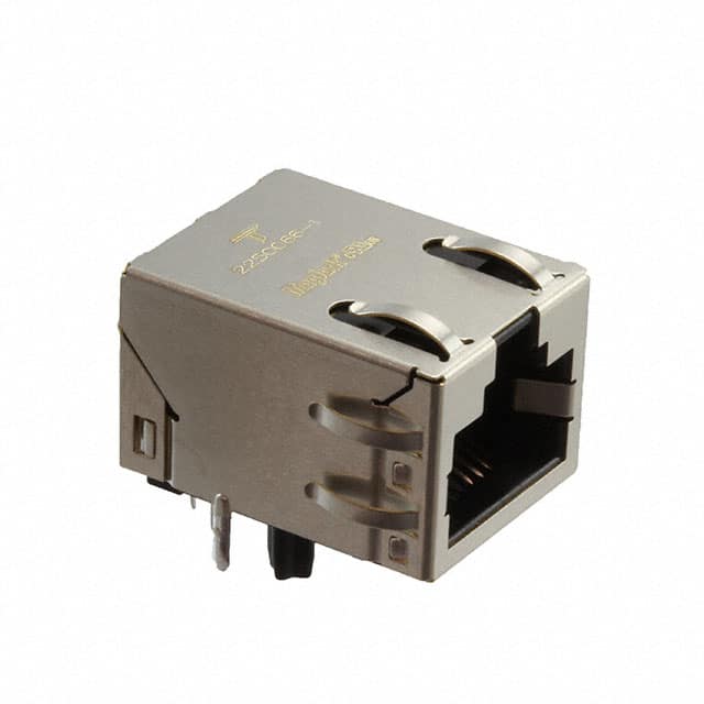 2250066-1 CONN MOD JACK 8P8C R/A SHLD