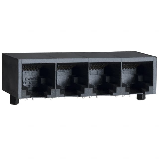 SS-666604-NF CONN MOD JACK 6P6C R/A UNSHLD