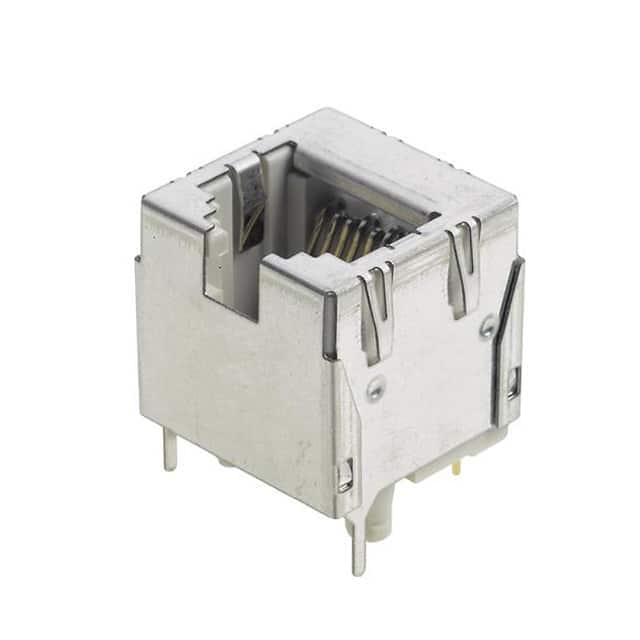 09350022102 CONN MOD JACK 8P8C VERT SHIELDED