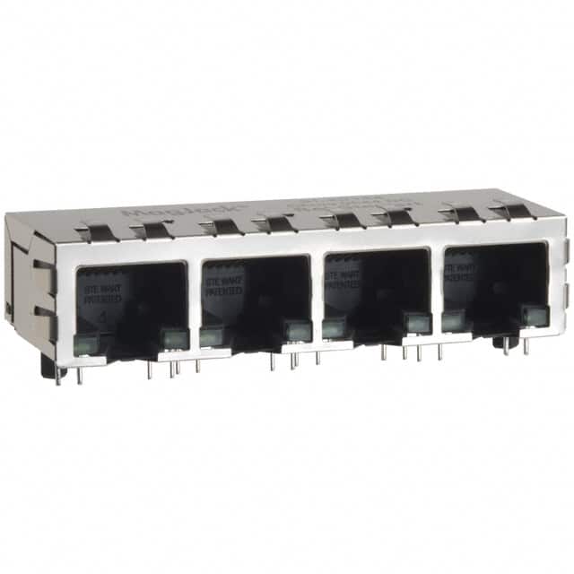 SS-748804SC5-YG-PG4-BZ CONN MOD JACK 8P8C R/A SHIELDED