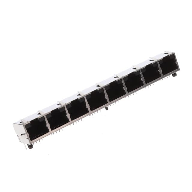 RJE398881400 RA, 8P8C, EIGHT PORT, WITH SHIEL