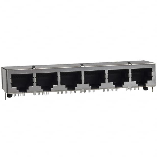 558525-1 CONN MOD JACK 8P8C R/A SHIELDED