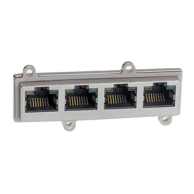 SS-60400-010 CONN MOD JACK IP67 VERT 4PRT