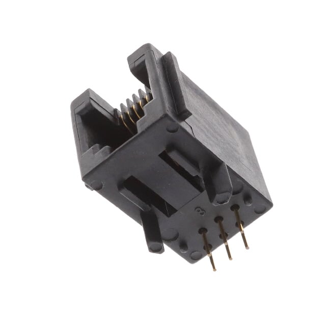 68898-005LF CONN MOD JACK 6P6C R/A UNSHLD