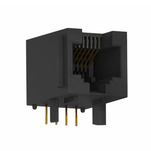 68899-001 CONN MOD JACK 8P8C R/A UNSHLD