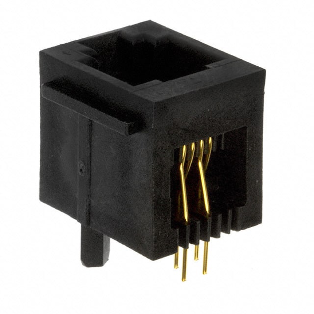 69254-002LF CONN MOD JACK 6P4C VERT UNSHLD