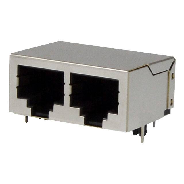 GSGX-NS-2-88-4.57 GANGJACK 2PORT RT< 8P8C 4.57 SHI