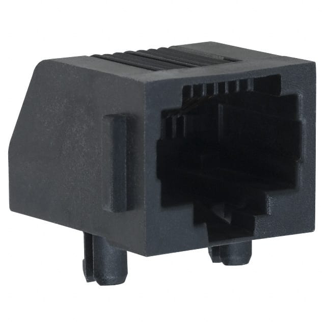 555078-1 CONN MOD JACK 8P8C R/A UNSHLD