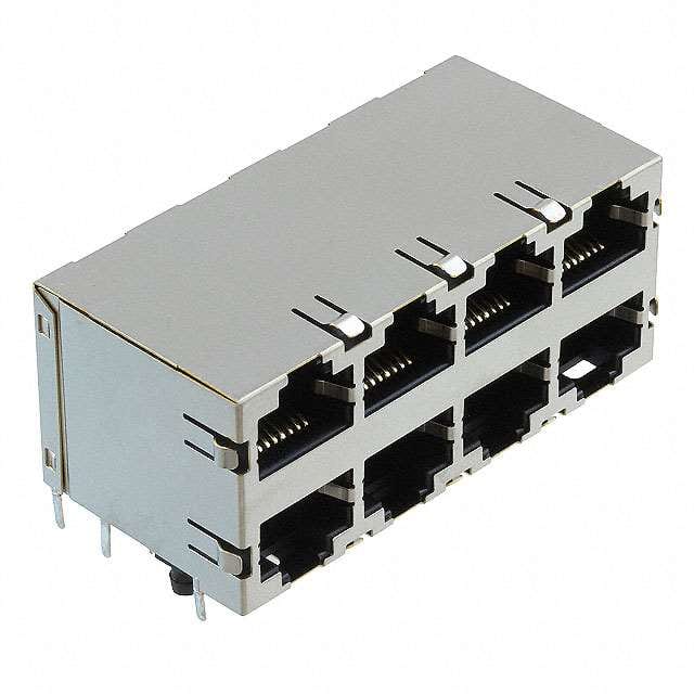 1-1734715-2 CONN MOD JACK 8P8C R/A SHIELDED