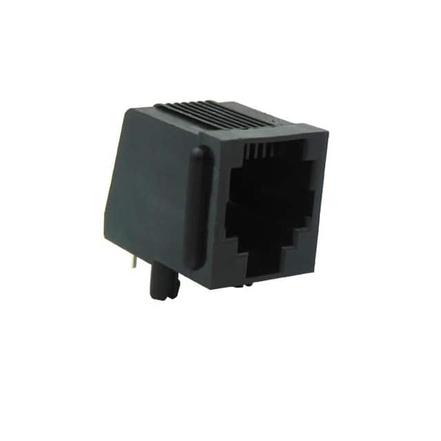 SS-90000-004 MOD JACK 6P6C UNSHLD HRZ FLNG