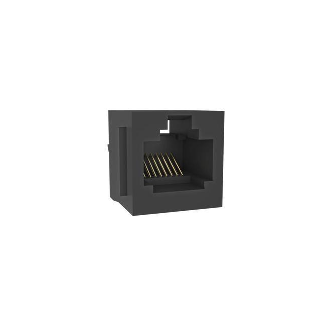 RJE08188001F SINGLE PORT, 8P8C, VERTICAL, UNS