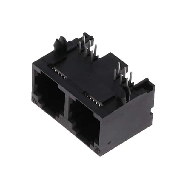 RJE01J6002 CONN MOD JACK 6P6C R/A UNSHLD