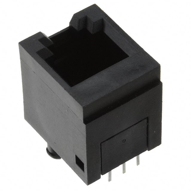 SS-6566-NF CONN MOD JACK 6P6C VERT UNSHLD