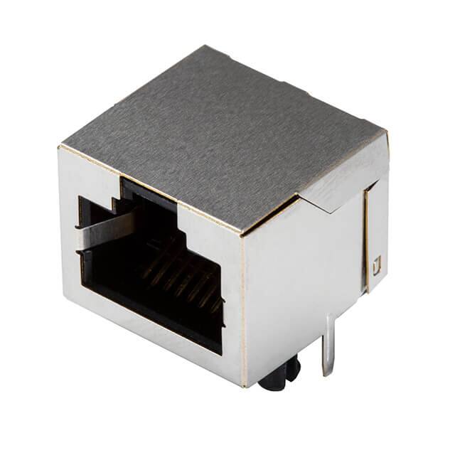 CRJ046-3-TH RJ JACK, 1X2 PORT, 8P8C, 30U, SH