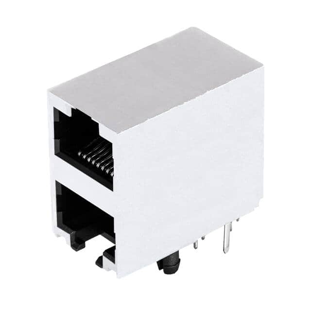 CRJ035-3-TH RJ JACK, 2X1 PORT, 8P8C, 30U, SH