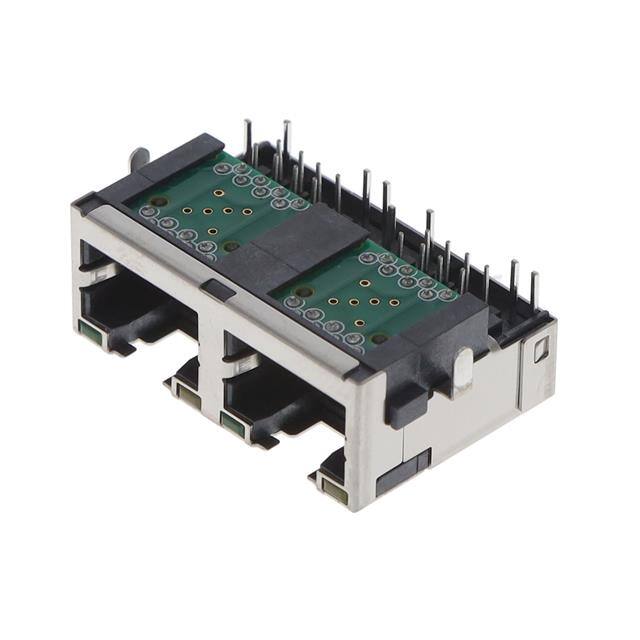 RJE722886411 8P8C, RA, RECESSED PROFILE, TWO
