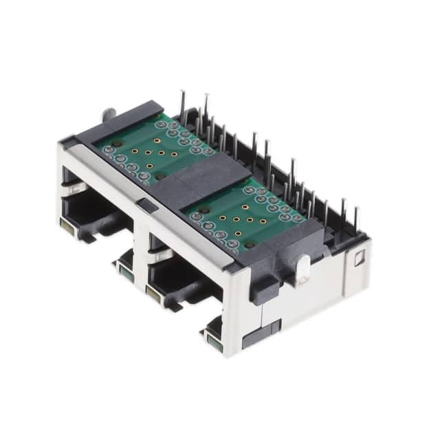 RJE722886441 8P8C, RA, RECESSED PROFILE, TWO
