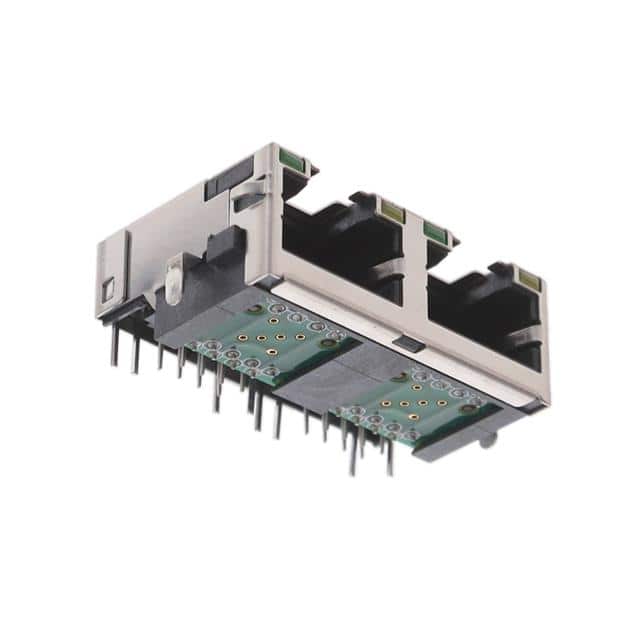 RJE722881441 8P8C, RA, RECESSED PROFILE, TWO