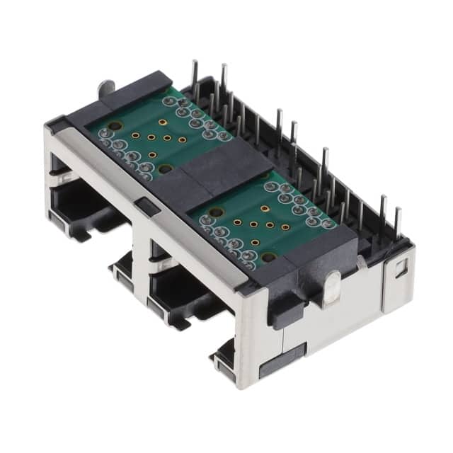 RJE7228864A1 8P8C, RA, RECESSED PROFILE, TWO
