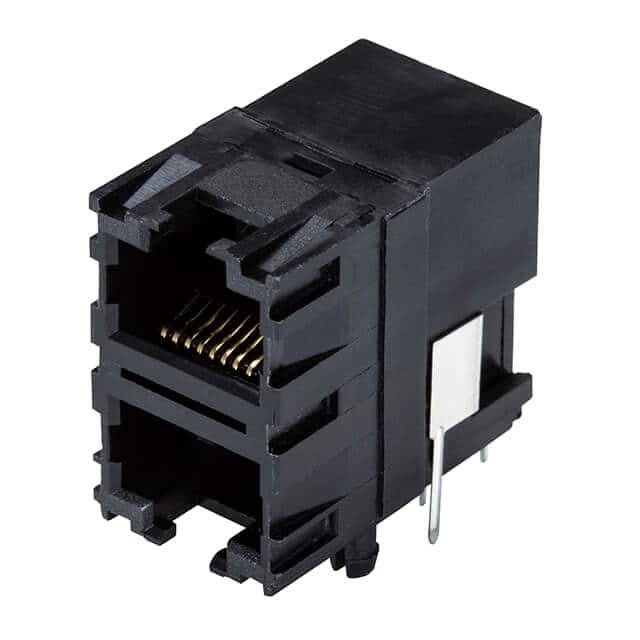 CRJ037-5-TH RJ JACK, 2X6 PORT, 8P8C, 50U, SH