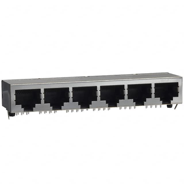 557572-3 CONN MOD JACK 8P8C R/A SHIELDED