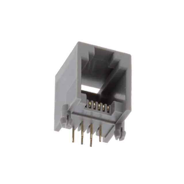 MTJ-662BX2 CONN MOD JACK 6P6C R/A UNSHIELD