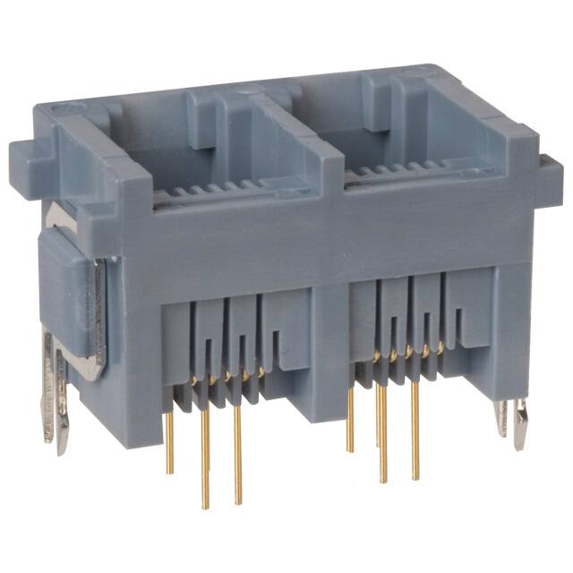 TM2RE-1208 CONN MOD JACK 6P4C VERT UNSHLD