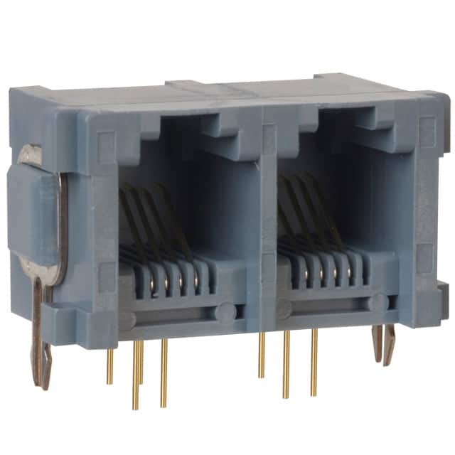 TM2REA-1208(50) CONN MOD JACK 6P4C R/A UNSHLD