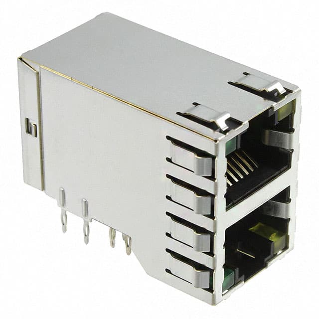 1888653-4 CONN MOD JACK 8P8C R/A SHIELDED