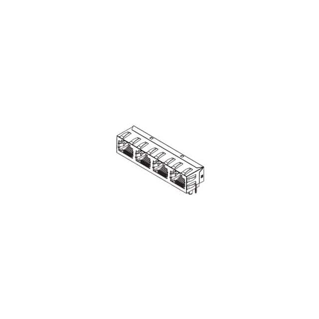 44248-0089 GANGED INV MODJACK SHLD 2 PORT 8