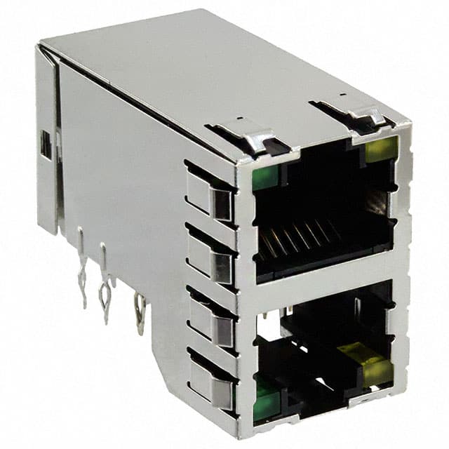 6368168-4 CONN MOD JACK 8P8C R/A SHIELDED