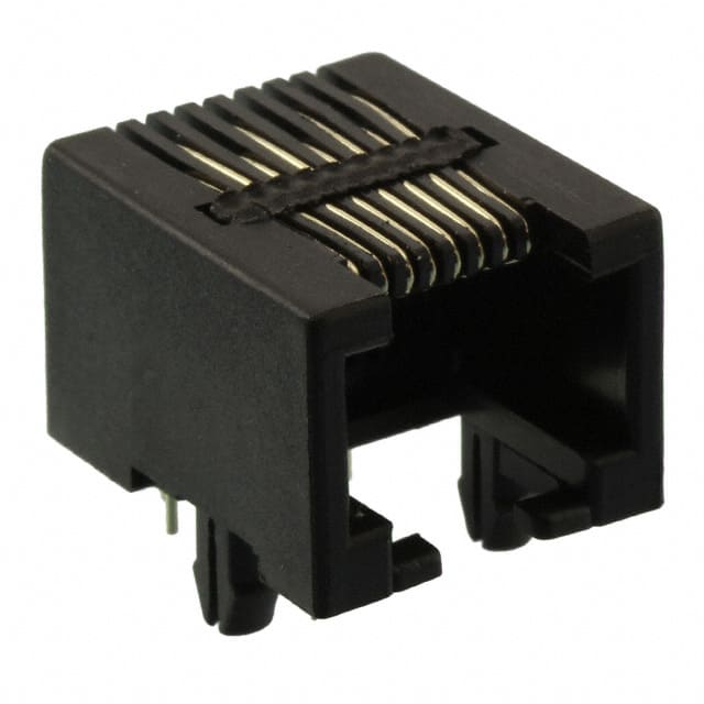 615008137121 CONN MOD JACK 8P8C R/A UNSHLD