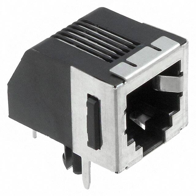 5555154-4 CONN MOD JACK 6P6C R/A SHIELDED