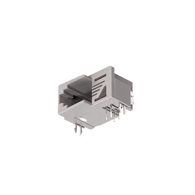 TM5RF1-44 CONN MOD JACK 4P4C R/A UNSHLD