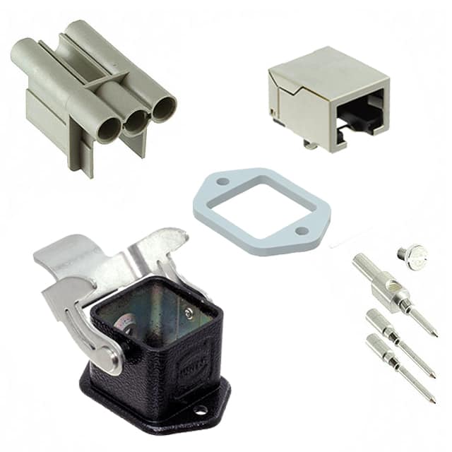 09573680501000 HAN 3A M RECEPTACLE DC SET