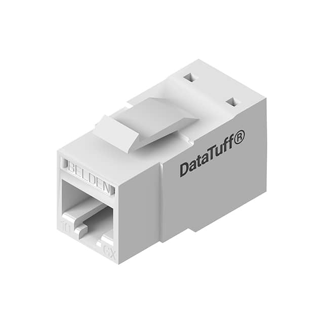 RVAIJ2UEW-S1 JACK CAT 6A UTP RJ45 WHT