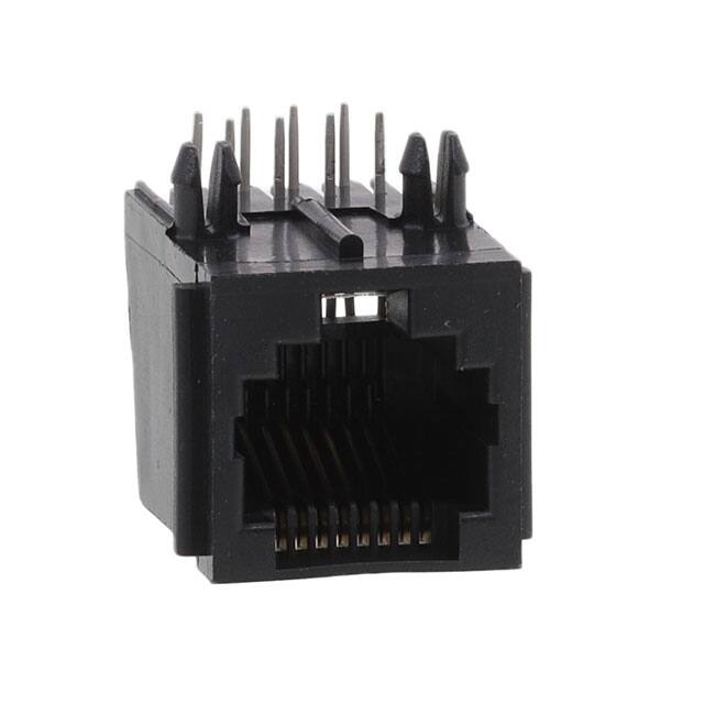GDX-A-88 MODJACK RT< 8P8C BLACK ROHS COMP
