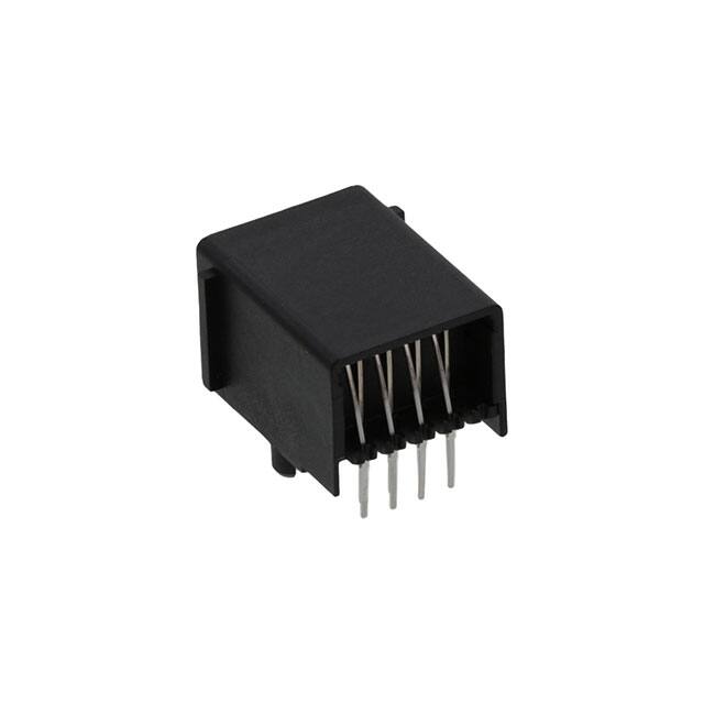 0432498004 CONN MOD JACK 8P8C R/A UNSHLD