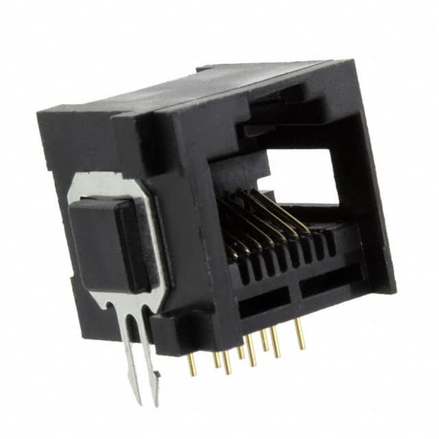 615008149521R CONN MOD JACK 8P8C R/A UNSHLD