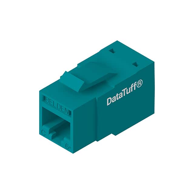 RV6IJ2UTE-S1 JACK CAT 6 UTP RJ45 TEAL