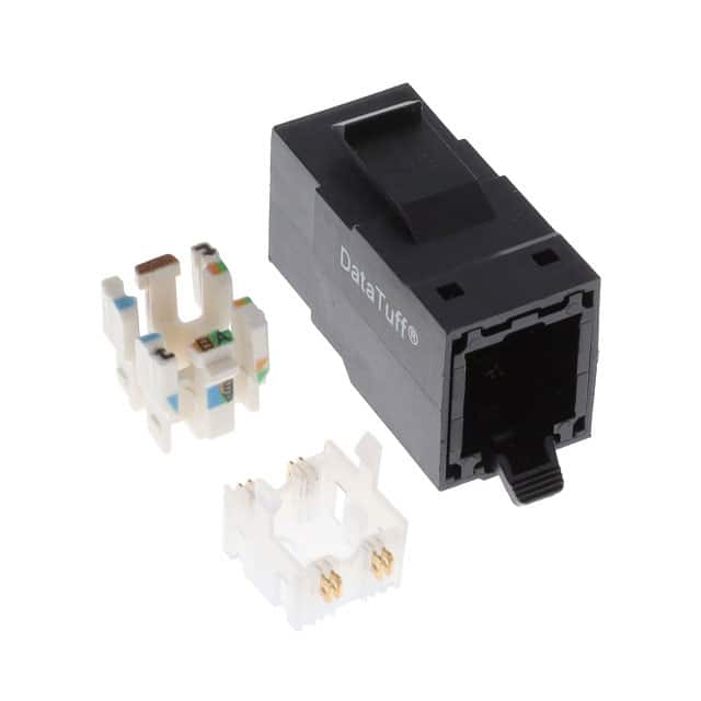 RV5IJ2UBK-B24 JACK CAT 5E UTP RJ45 BLK 1=24