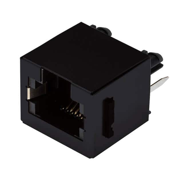 CRJ025-1-TH RJ JACK, 1 PORT, 6P6C, 6U, UNSHI