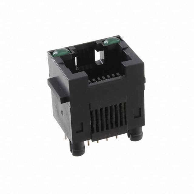 MTJ-88DX1-LD CONN MOD JACK 8P8C VERT UNSHLD