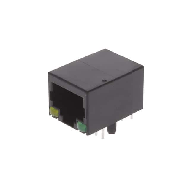 MTJ-88TX1-LG RJ45 MODULAR JACK, DIP, SIDE ENT