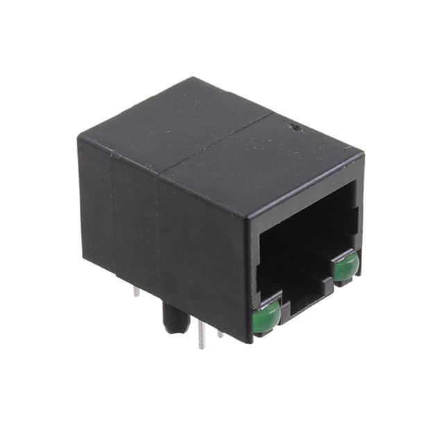 MTJ-88TX1-LD RJ45 MODULAR JACK, SHIELDED, PNL