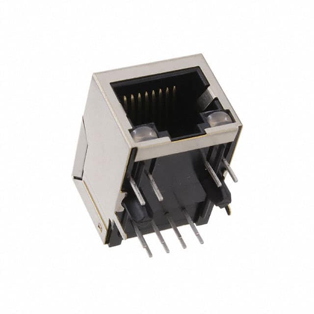 MTJ-88TX1-FSD-L16 RJ45 MODULAR JACK, SHIELDED, DIP