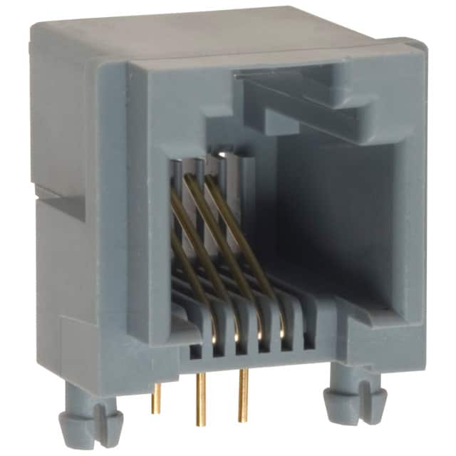 TM5RJ2-64(50) CONN MOD JACK 6P4C R/A UNSHLD